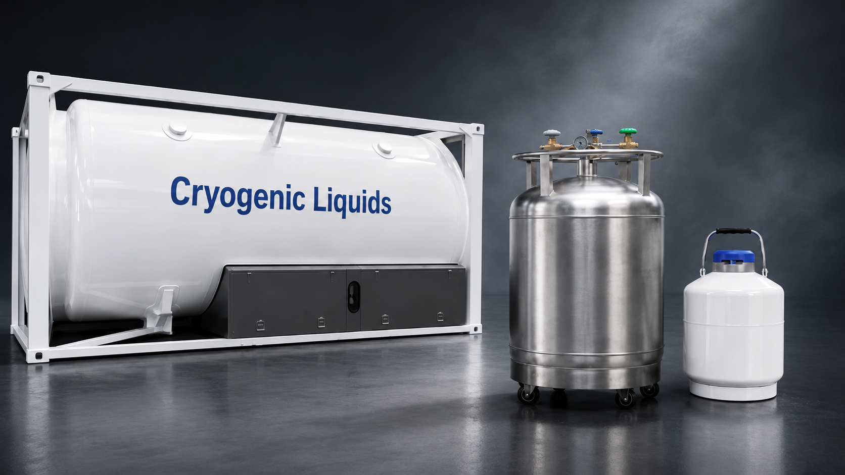LNG / LN2 / LOX Storage & Transport cryogenic application